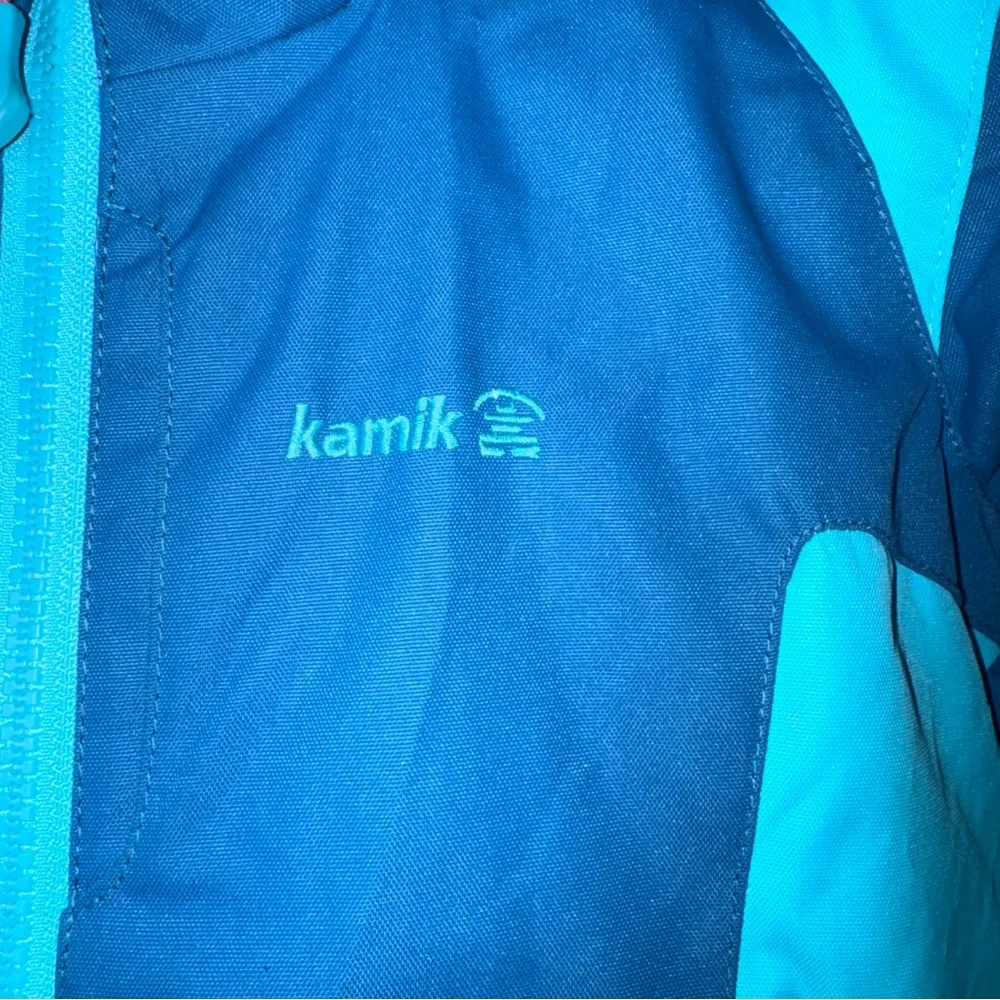 Kamik Girls Evie insulated snow jacket Blue Size 110/5‎